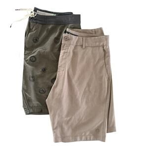 Lot/2 Men’s Swim Shorts Trunks 32 33 linksoul Hang 10 hiking outdoors quick dry